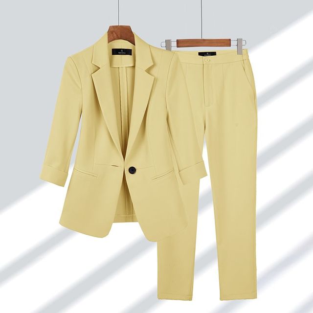 Blazer and Trousers Ensemble